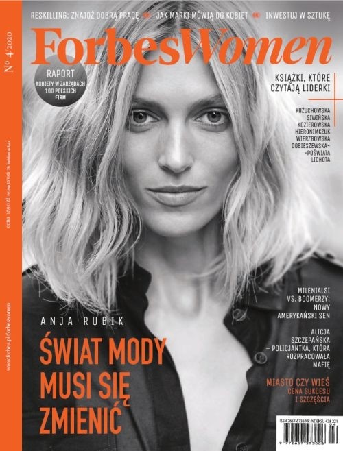 Couverture Magazine Forbes Woman Polska Interview Ela Legros