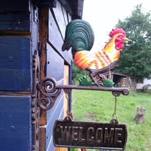 Letnia Kuchnia Agrotourism in Poland with their own chickens