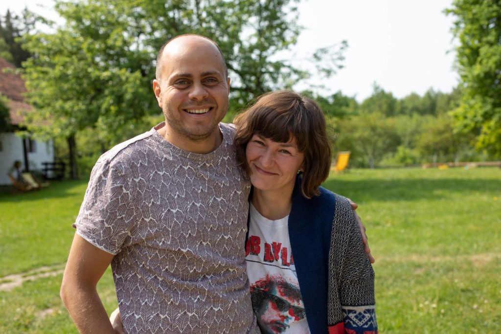 David and Ela from Letnia Kuchnia Guesthouse in Warmia Mazury region